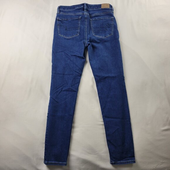 American Eagle Dark Wash Hi-Rise Jean - Picture 2 of 5